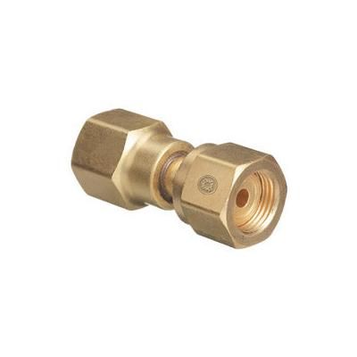 Western Enterprises Brass Cylinder Adaptor, From CGA-320 Carbon Dioxide To CGA-580 Nitrogen (312-806)