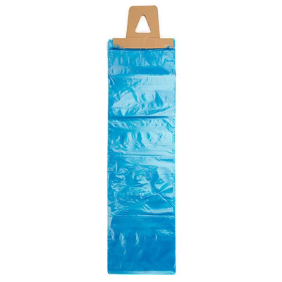 LDPE Blue Side Sealed Newspaper Bags 6" x 19" |100 pack NPB2BL