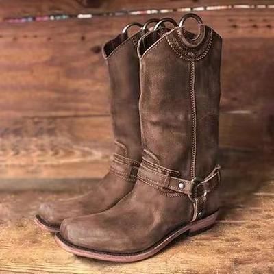Retrò Vintage Medievale Rinascimento Scarpe Stivali western Stivali jazz piatti Pirata Elfico Rivetto Costume Per uomo Per donna Costumi da pirata Stile Steampunk Halloween Carnevale Mascherata