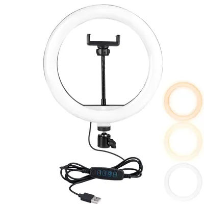 10inch 26cm Selfie Ring Light Photography Fill Lighting Led Ring Lamp for Video Recording Live