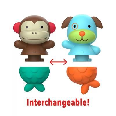 Skip Hop ZOO Mix & Match Flippers - Monkey & Dog