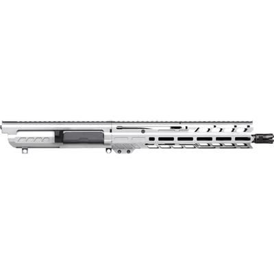 CMMG Dissent Mk3 8.6 Blackout 12.5 inch Upper Receiver 1-3 Twist 5/8 x 24 ZEROED Linear Compensator Cerakote/Hard Coat Anodized Titanium 33B480C-TI