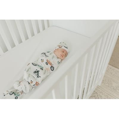 Copper Pearl Knit Swaddle Blanket - Jo