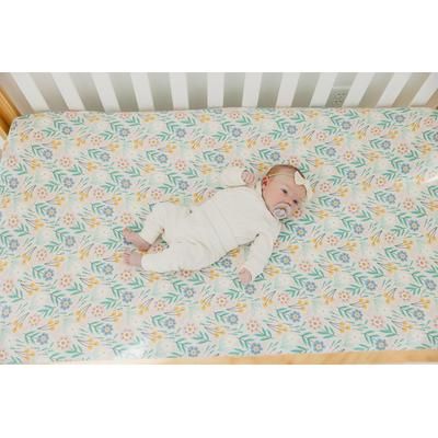 Copper Pearl Premium Fitted Crib Sheet - Clara