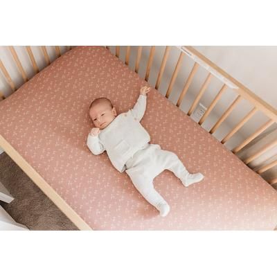 Copper Pearl Premium Fitted Crib Sheet - Rocky