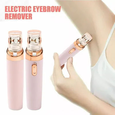 Electric Hair Remover Mini Shaver Painless Electric Razor For Women Men Lip Arms Face Armpit Hair Battery/Rechargeable