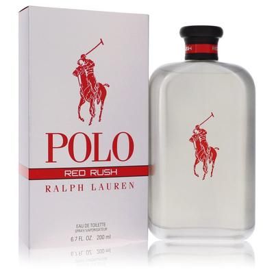 Polo Red Rush For Men By Ralph Lauren Eau De Toilette Spray 6.7 Oz