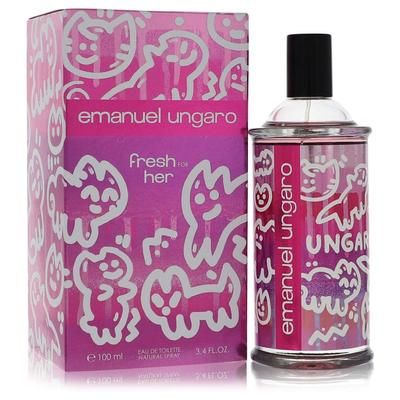 Emanuel Ungaro Fresh For Her For Women By Ungaro Eau De Toilette Spray 3.4 Oz