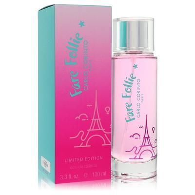Fare Follie For Women By Carlo Corinto Eau De Toilette Spray (limited Edition) 3.3 Oz