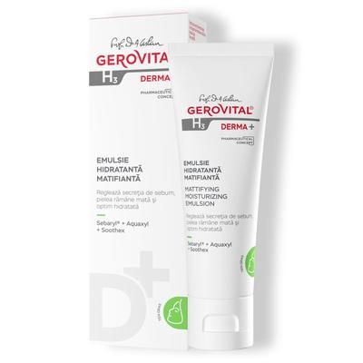Gerovital Emulsione idratante opacizzante 50 ml