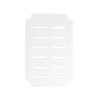 White Macaron Insert for MBS10W 25 pack MBS10WI