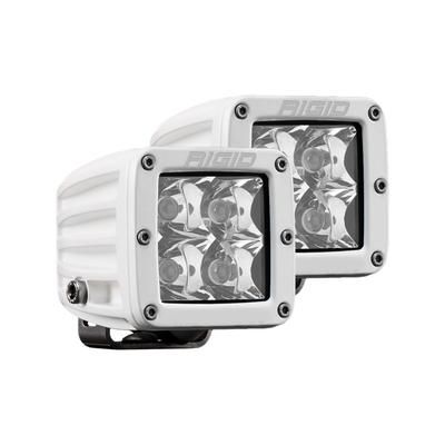 Rigid Industries D-Series PRO 3168 Lumens LED Hybrid-Spot Light Pair White 602213