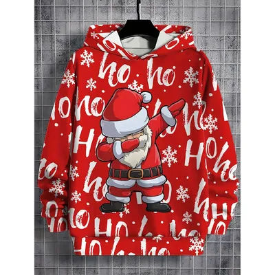 Christmas Santa Claus 3D Printed Hoodies Men Women Streetwear Oversized Sweatshirts Hoodie Male Pullovers Tracksuit Man Clothing