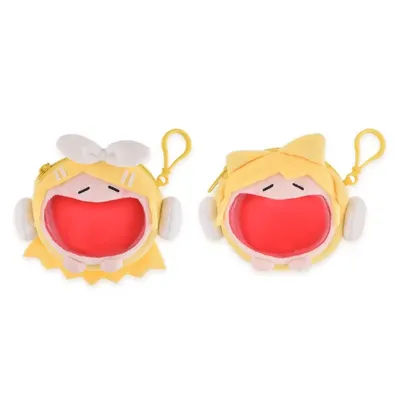 Official Kagamine Rin Len Itabag Cosplay Mini Ita Bag Women Plush Earphone Phone Pouch Anime Purse Student Men Wallet