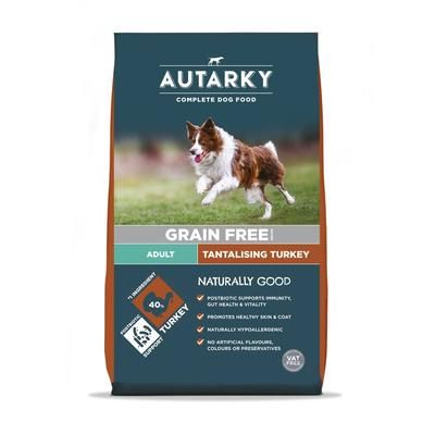 2kg Adult Grain Free Tantalising Turkey & Potato Autarky Dry Dog Food