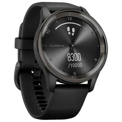Garmin Vivomove Trend Smartwatch - Cream Gold Stainless Steel Bezel with French Gray 40mm