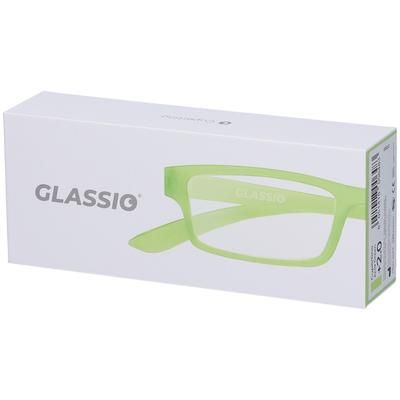 Occhiali da Lettura Glassio Cupertino Colore Verde Acido Gradazione +2