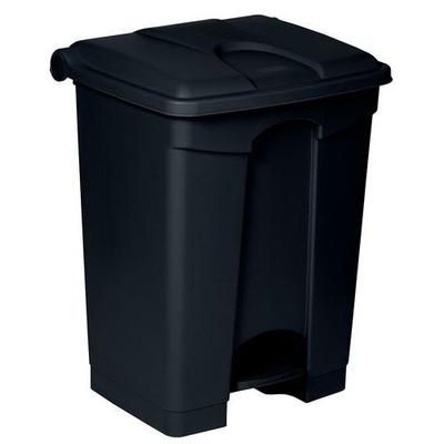 Collecteur À Pédale 70 L - Antibactérien - Noir - Probbax - Probbax