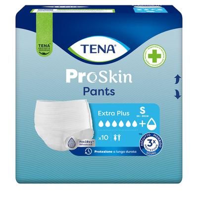 TENA Pants Extra-Plus S, mutandine assorbenti per incontinenza 10 pz P