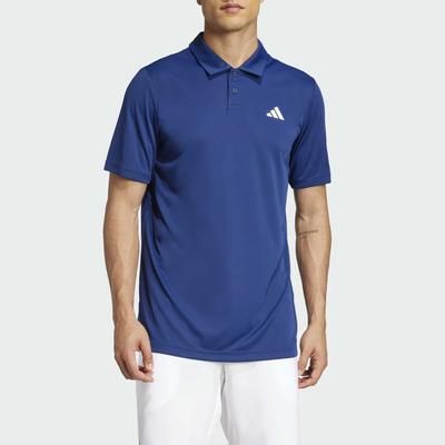 adidas Club Polo 2025 Men's Tennis Apparel Dark Blue