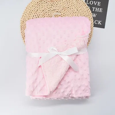 Ultra Soft Warm Cozy Fleece Toddler,Fluffy Infant or Newborn Receiving Blanket for Crib,Cute Warm Baby Blanket