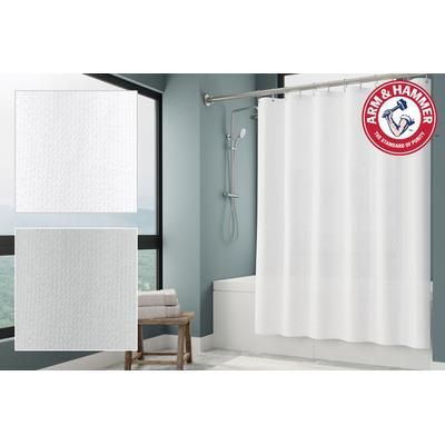 Arm & Hammer Shower Curtain by Homestyles in White