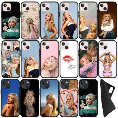 Sabrinas SC Carpenter TPU Case for Apple iPhone 15 14 Plus 13 12 Mini Pro Max + 13Pro 14+ 15+ Phone Cover Flexible Casing