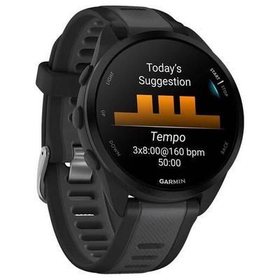 Garmin Forefunner 165 GPS Smartwatch - Mist Gray/Whitestone 43mm