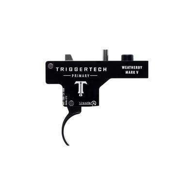 Triggertech Weatherby Mark V Primary Curved Trigger 1.5 - 4 lb Black WM5-SBB-14-NBW