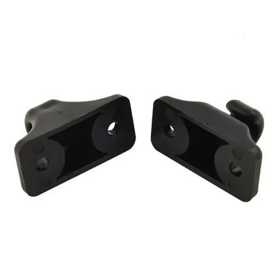 Clips de rechange pour pare-soleil, accessoires noirs, Porsche 924, 944, 968, avant, droit, lot de 2, haute qualité