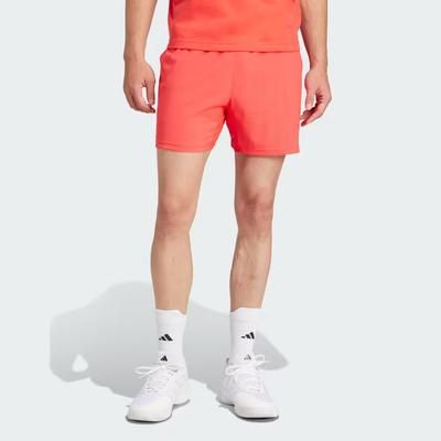 adidas Tennis Ergo Shorts 5" 2025 Men's Tennis Apparel Semi Lucid Red