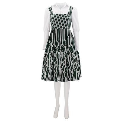 Strega Fata Nessarosa Vestito Costume Costumi a Tema Film e TV for Per donna Adulti Halloween Carnevale martedì grasso Feste Performance Palcoscenico