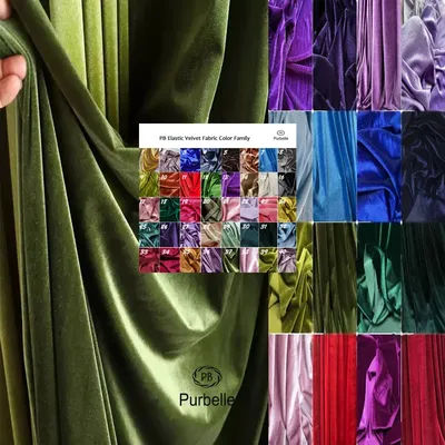 Tissu de rideau en velours vert Vintage, pour robe formelle, arrière-plan, décoration de fête de mariage, drap en tissu, matériel de bricolage fait à la main