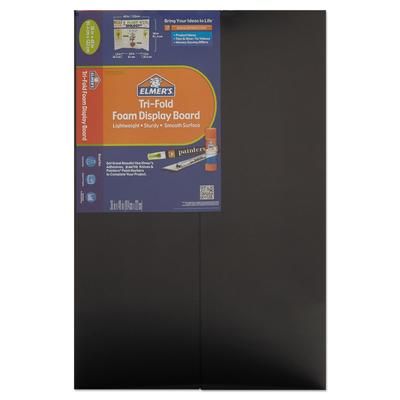 Fome-Cor Pro Premium Foam Display Board, CFC-Free Polystyrene, 24 x 36, Black Surface and Core, 12/Carton (ACJ07021109)