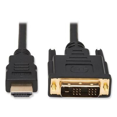 Tripp Lite P566010 HDMI to DVI-D Cable, Digital Monitor Adapter Cable (M/M), 1080P, 10 ft., Black