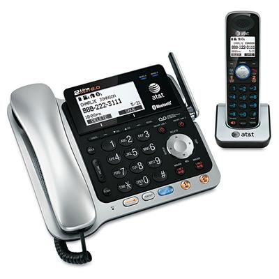 Vtech TL86109 Two-Line DECT 6.0 Phone System with Bluetooth ATT-TL86109
