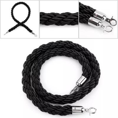 TEMU 1.5m Twisted Barrier Rope Queue Twisted Vip Red For Posts Stands