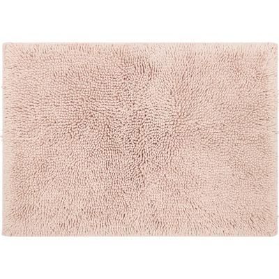 Wide Width Classic Cotton Ii Bath Rug by Mohawk Home in Blush (Size 17" W 24" L)