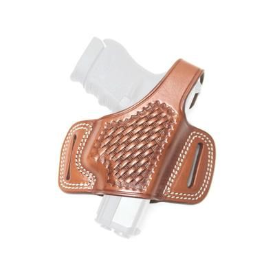 Cebeci Arms Leather Half Pancake B.weave Holsters Bersa Thunder Left Tan 20955LT60