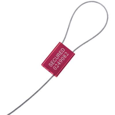 1/16 x 12" Cable Seals - Red, Case Of 100 (SE1050R)