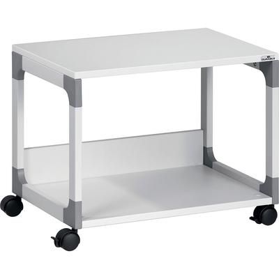 Durable Office Products Corporation 371010 System 48 Multifunction Trolley - 2 Shelf - 4 Casters - Plastic, Steel, Melamine Faced Chipboard (MFC) - x
