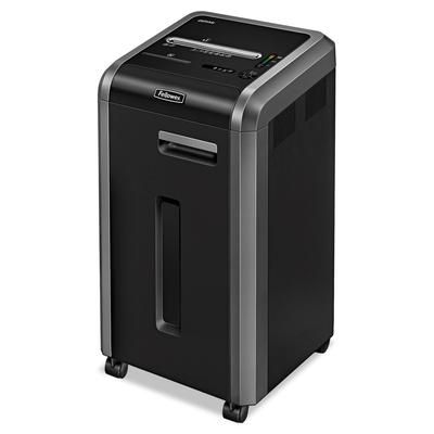 Fellowes FEL4620001 Powershred 225Mi 100% Jam Proof Micro-Cut Shredder, 16 Manual Sheet Capacity