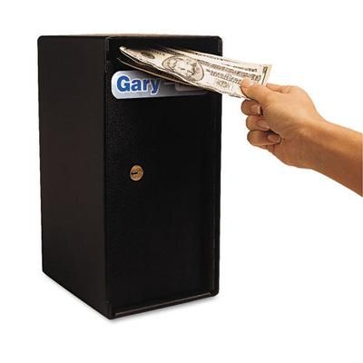 Fireking MS1206 Compact Cash Trim Safe, Steel, Black FIRMS1206