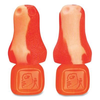 Howard Leight TFPLUS1 TrustFit Plus Reusable Bell Shaped Uncorded Foam Earplugs, Uncorded, One Size Fits Most, 31 dB NRR, Orange, 1,000/Carton - Case