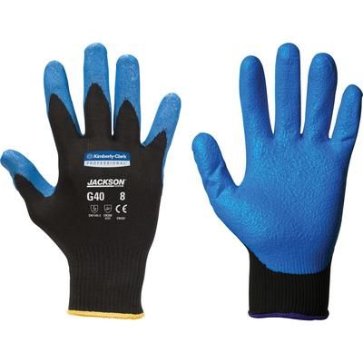 KleenGuard™ 40228CT G40 Foam Nitrile Coated Gloves, Oil, Grease, Abrasion Protection, Nitrile Coating, 10 Size Number, X-Large - Case of 60