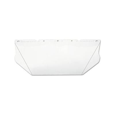 MSA V-Gard Accessory System General Purpose Visor, Anti-Fog, Anti-Scratch, Clear, 17 in L x 8 in H (454-10115839)