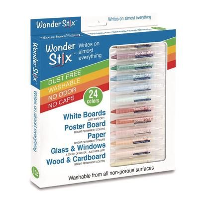 TPG Creations Wonder Stix Set, 0.5" x 3.7", Assorted, 24/Set, 12 Sets/Carton (TPG63612)
