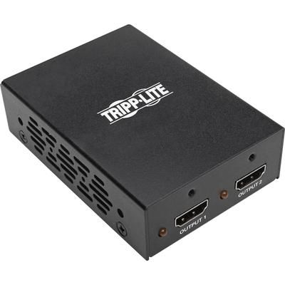 Tripp Lite B118002UHD2 HDMI Splitter, 2-Port, Ultra-HD, Black TRPB118002UHD2