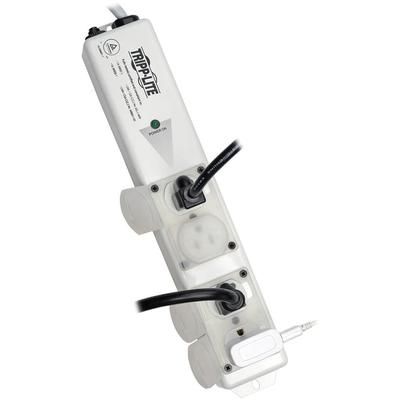 Tripp Lite PS406HGULTRA Medical-Grade Power Strip for Patient-Care Vicinity, 4 Outlets, 6 ft. Cord TRPPS406HGULTRA