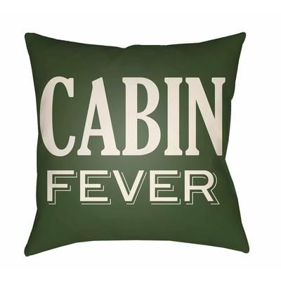 Isabang 16" Square Cottage Pillow plush Beige/Dark Green/Green/Pearl/Moss Brown/Lunar Green/Army Green/Black Outdoor Throw Pillow - Boutique Rugs